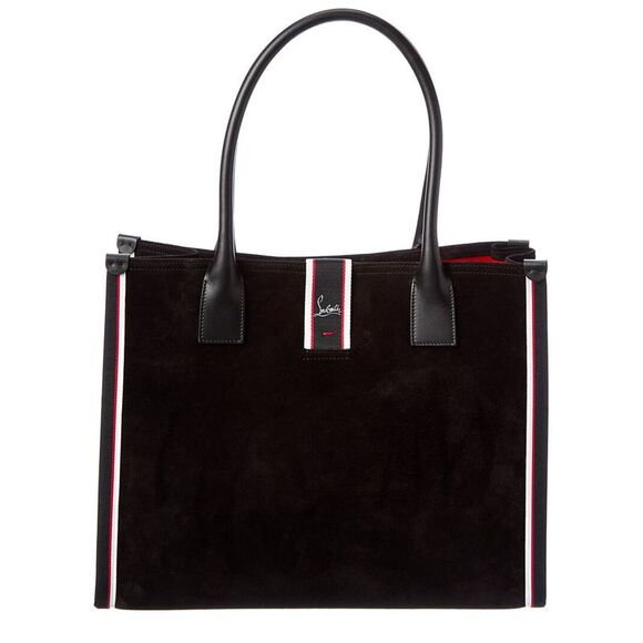 Christian Louboutin Nastroloubi Leather Tote, Black - Picture 1 of 4